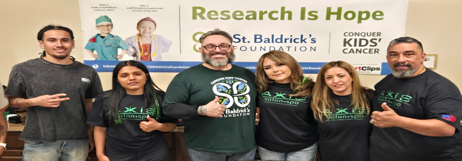 Thanks to Axis Salon & Spa